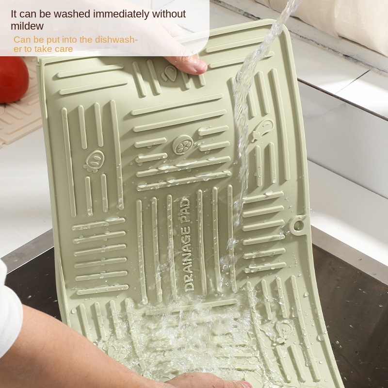 Kitchen Gadgets Cool - Coussin de vidange en silicone anti-brûlure,
