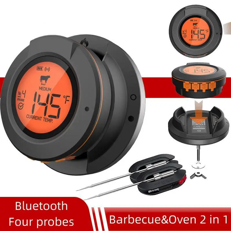 Kitchen Gadgets Under 500 - Thermomètre Bluetooth capteur numérique pour four