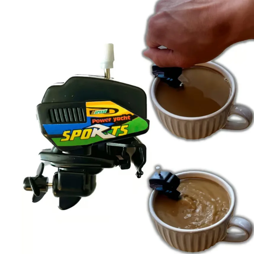Kitchen Gadgets Novelty - Mini moteur de bateau pour mélanger