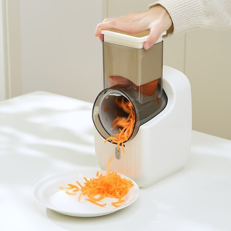 Kitchen Gadgets Save Time - Mandoline électrique professionnelle, trancheuse et hachoir