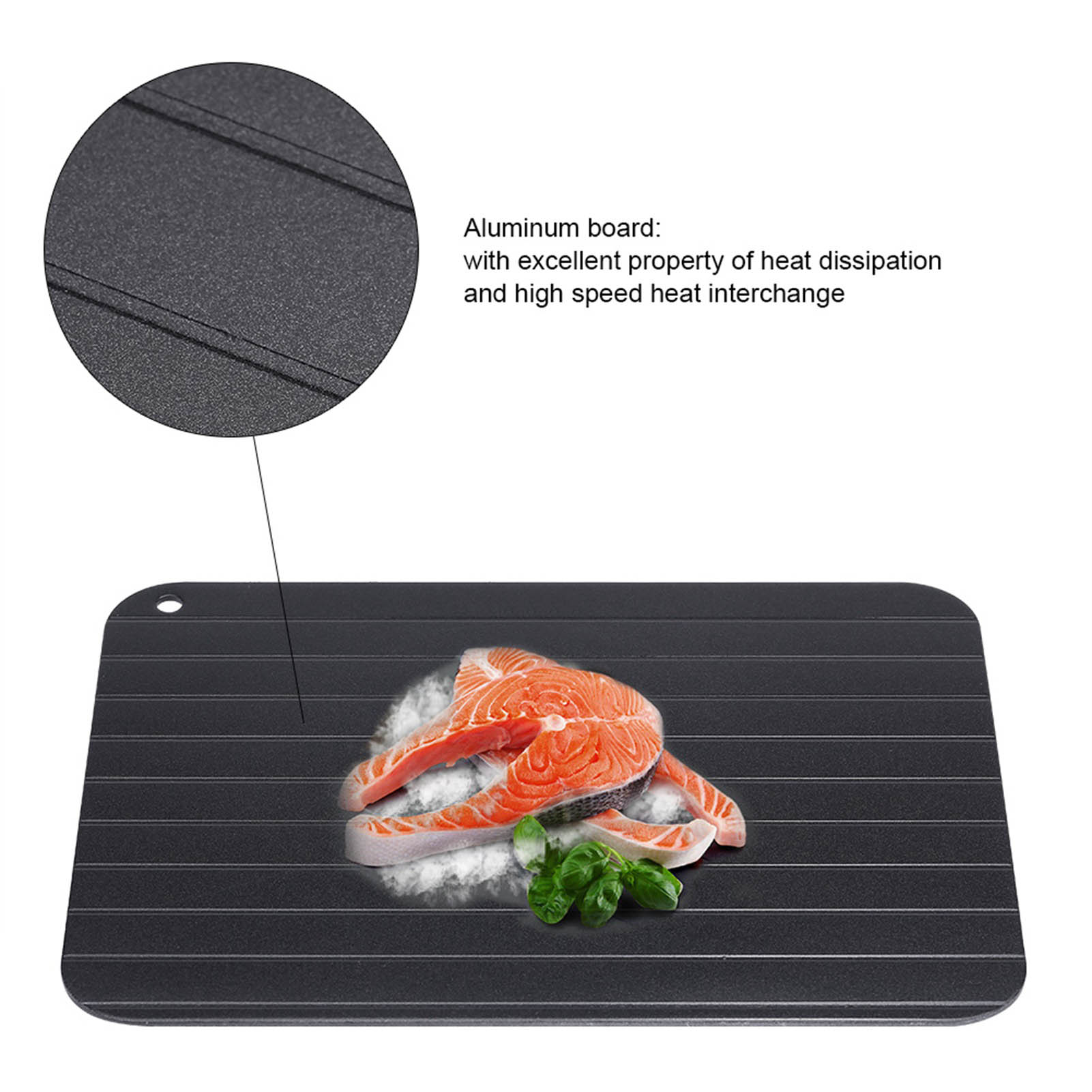 Kitchen Gadgets Cool - Plateau de dégivrage rapide en alliage
