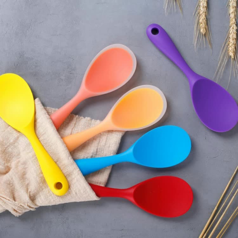 Kitchen Gadgets Cool - Cuillère de cuisine antiadhésive en Silicone,