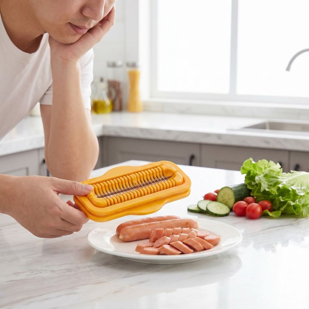 Kitchen Gadgets Save Time - Trancheuse à jambon multifonctionnelle en acier