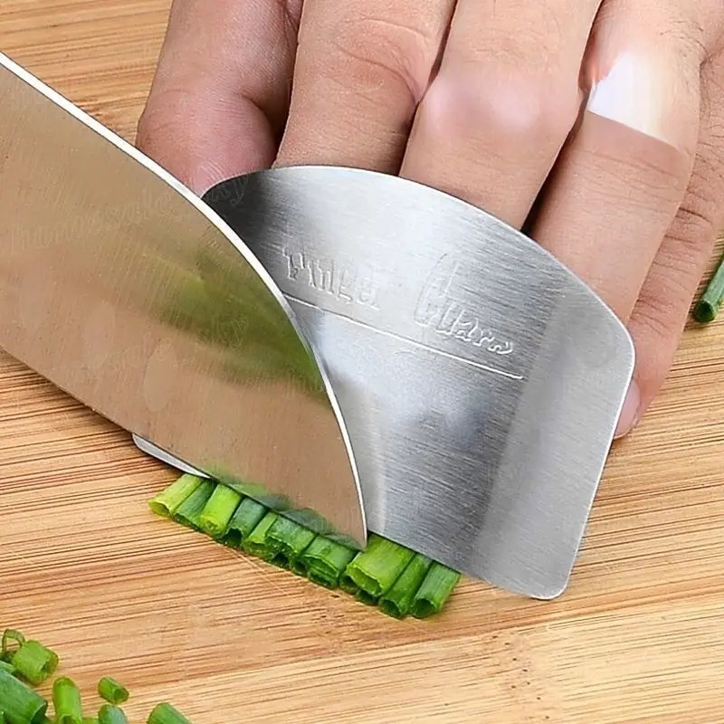Kitchen Gadgets Cool - Protecteurs de doigts multifonctionnels en acier