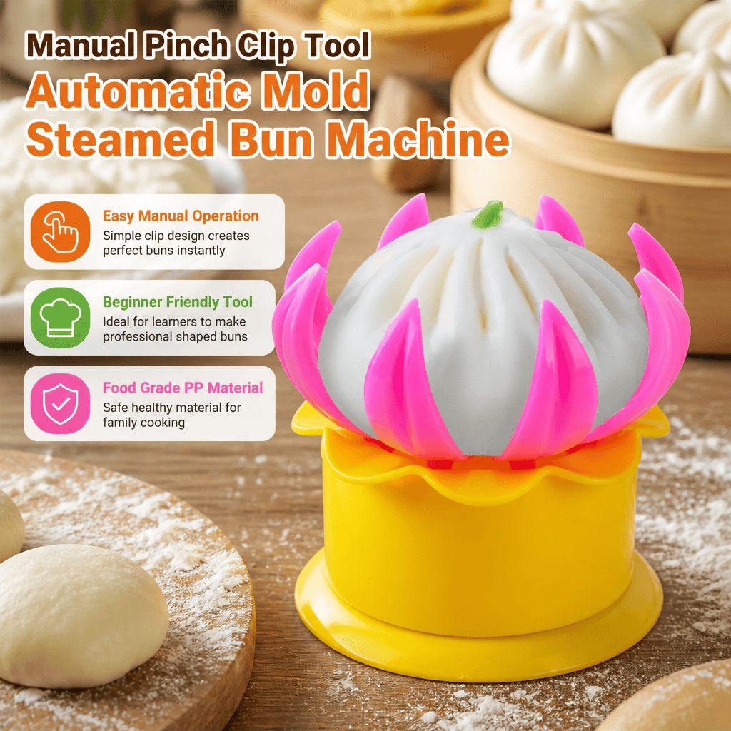 Kitchen Gadgets Save Time - Moule à pains vapeur manuel, outil