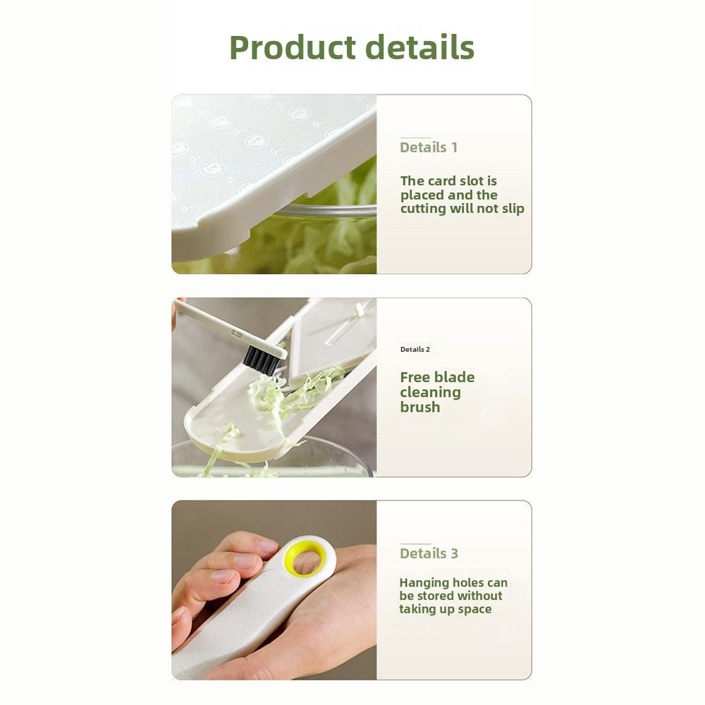 Kitchen Gadgets Save Time - Râpe à chou durable et pratique,