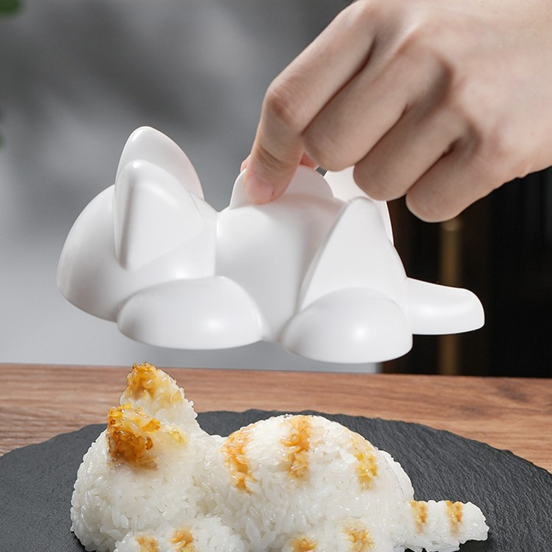 Moules à Onigiri Chat Unique,  - Fun Kitchen Gadgets For Kids avis et prix