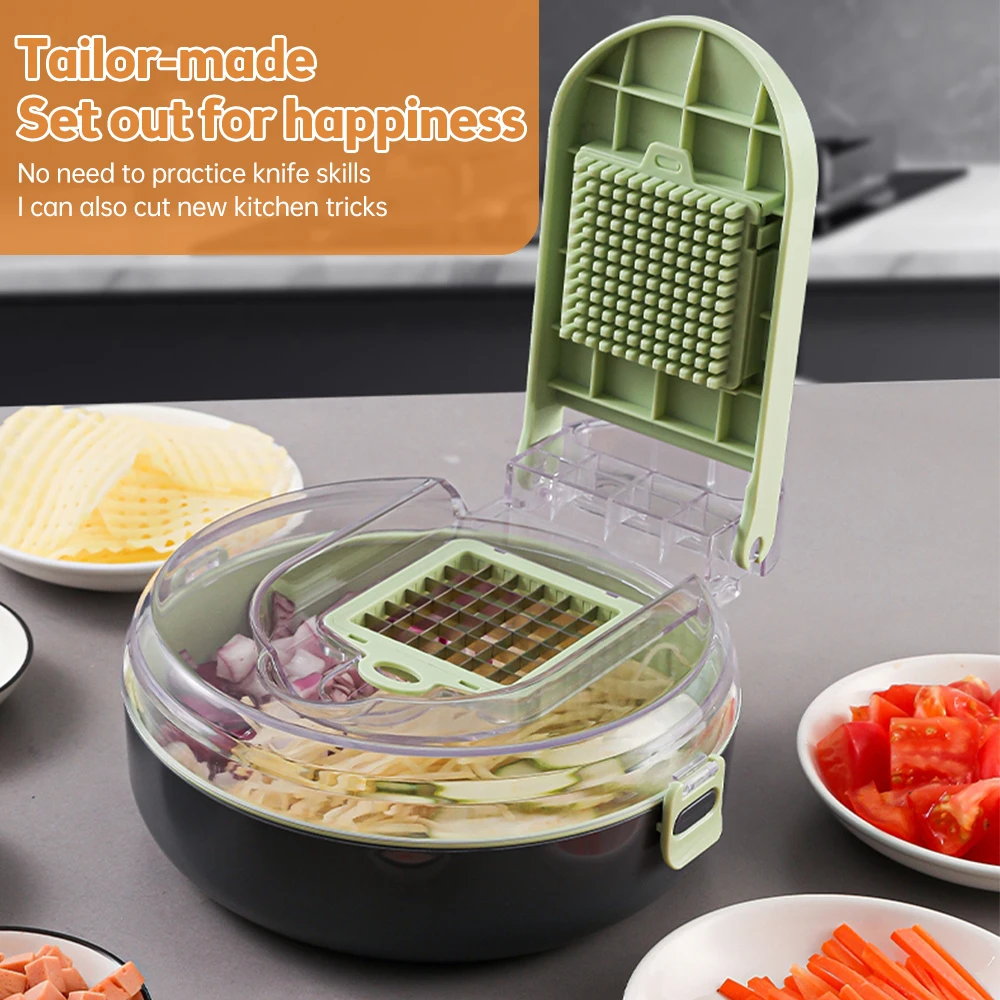Hachoir à légumes avec récipie - Kitchen Gadgets Save Time avis et prix