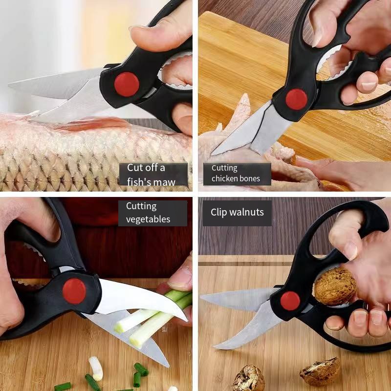 Ciseaux de cuisine en acier in - Kitchen Gadgets Cool avis et prix
