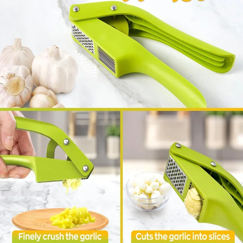 2 en 1 presse-ail et trancheus - Kitchen Gadgets Cool avis et prix