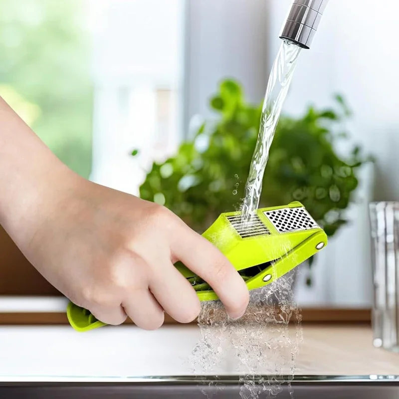 2 en 1 presse-ail et trancheus - Kitchen Gadgets Cool avis et prix